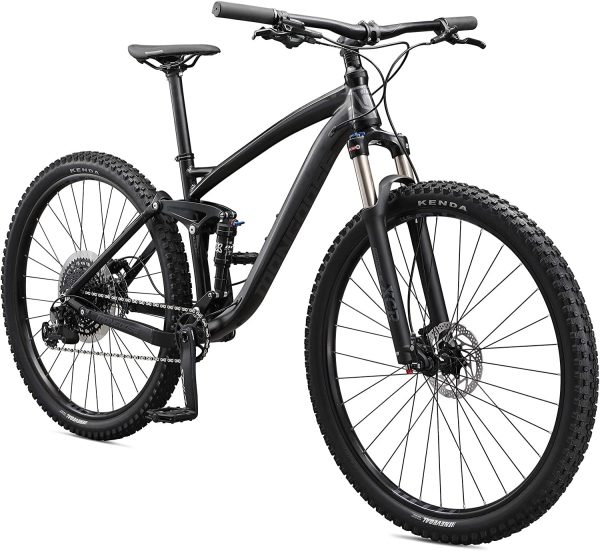 Mongoose Salvo Adult Mountain Bike, 29-Inch Wheels, Trigger Shifters, Lightweight Aluminum Frame, Hydraulic Disc Brakes, Multiple Colors - immagine 2