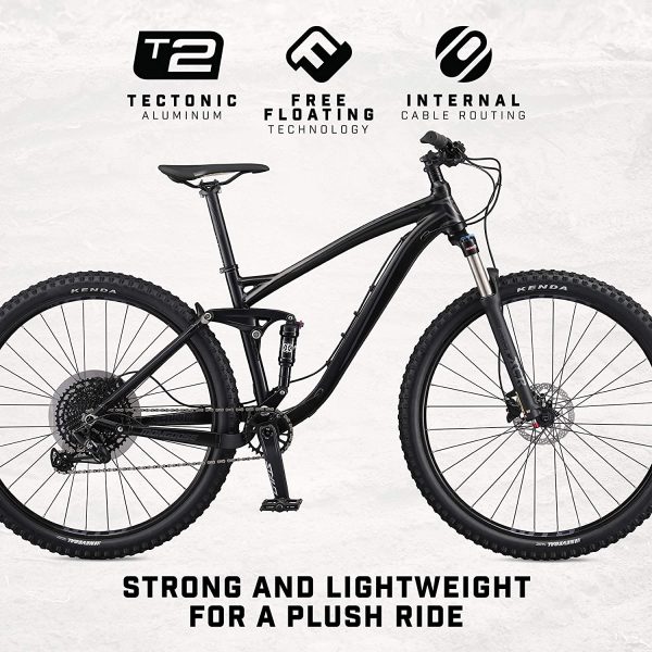 Mongoose Salvo Adult Mountain Bike, 29-Inch Wheels, Trigger Shifters, Lightweight Aluminum Frame, Hydraulic Disc Brakes, Multiple Colors - immagine 3