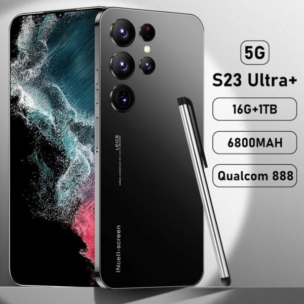 S23 Ultra Smartphone Original 6.8 inch 16GB+1TB Unlocked Mobile Phones 6800mAh 4G/5G Network Celular 48+72MP Android Cell phone - immagine 2