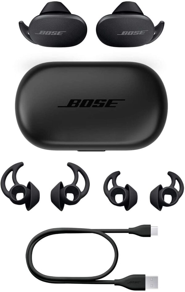 Bose QuietComfort Noise Canceling Headphones - Wireless Bluetooth Headphones, Triple Black, The World's Most Effective Noise Canceling Headphones - immagine 5