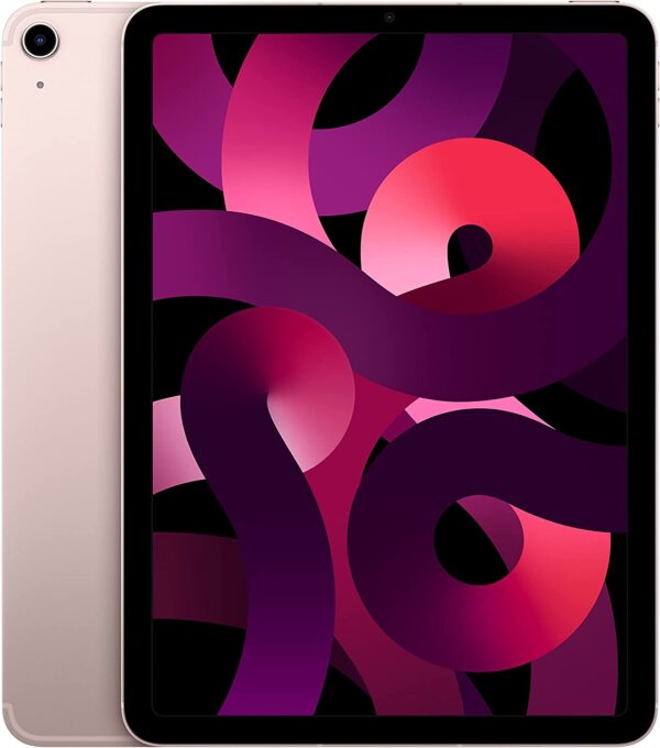 2022 Apple iPad Air (10.9-inch, Wi-Fi + Cellular, 256GB) - Pink (5th Generation)