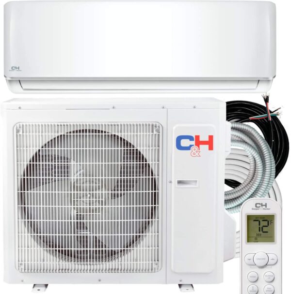 Cooper & Hunter 36,000 BTU Mini Split AC/Heating system Sophia Series 208/230V Heat Pump with 25ft Installation Kit