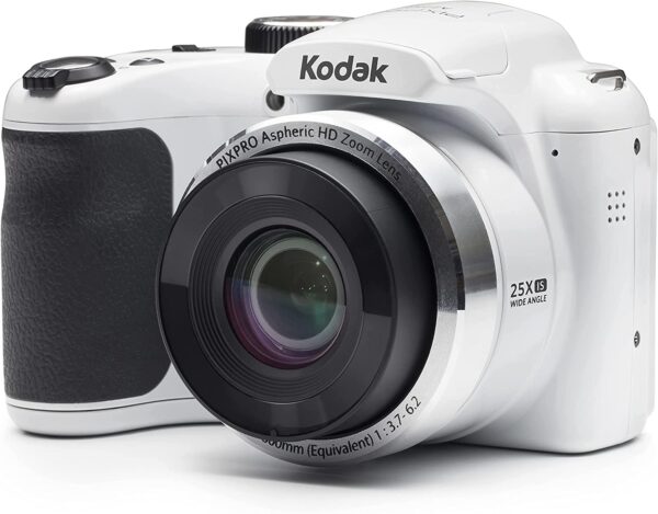 Kodak PIXPRO Astro Zoom AZ252-WH 16MP Digital Camera with 25X Optical Zoom and 3" LCD (White)