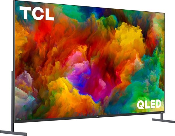 TCL 85-inch Class 4K UHD Dolby Vision HDR QLED Roku Smart TV - 85R745, 2021 model - immagine 2