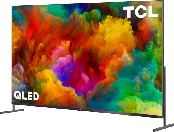 TCL 85-inch Class 4K UHD Dolby Vision HDR QLED Roku Smart TV - 85R745, 2021 model - immagine 3