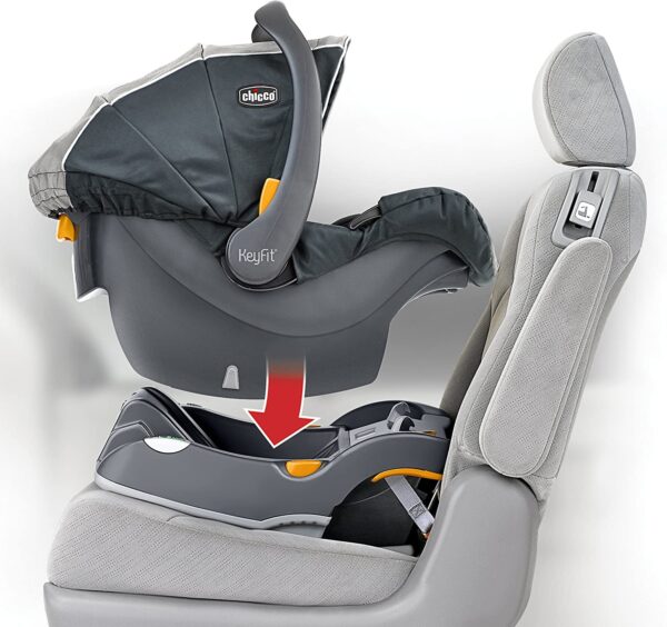 Chicco KeyFit 30 Infant Car Seat and Base | Rear-Facing Seat for Infants 4-30 lbs.| Infant Head and Body Support | Compatible with Chicco Strollers | Baby Travel Gear - immagine 5