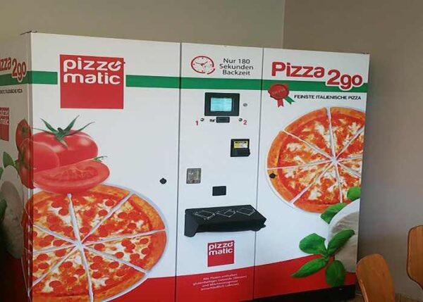 Outdoor Self-service Pizza Vending Machines Cooking Hot Food Fully Automatic - immagine 4