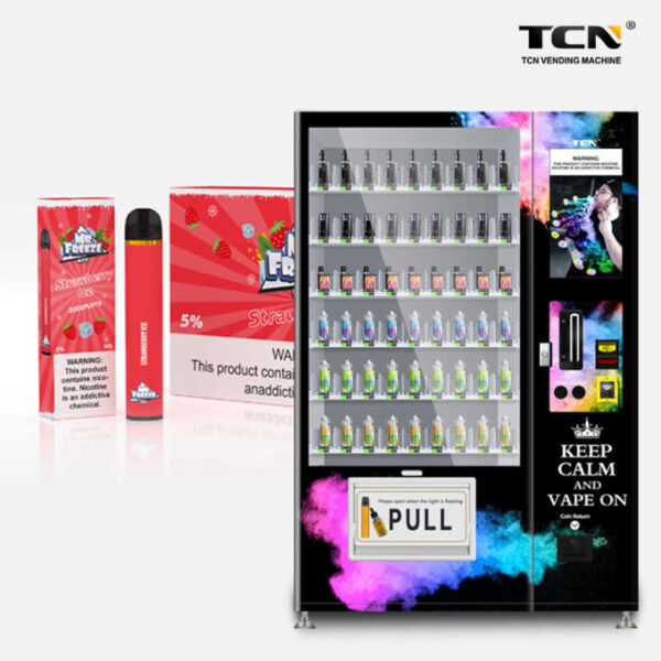 TCN 24 Hours Self-service Vape E-cigarette Vending Machine With Age Verification - immagine 4