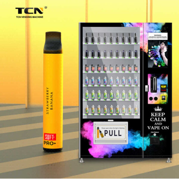 TCN 24 Hours Self-service Vape E-cigarette Vending Machine With Age Verification - immagine 3