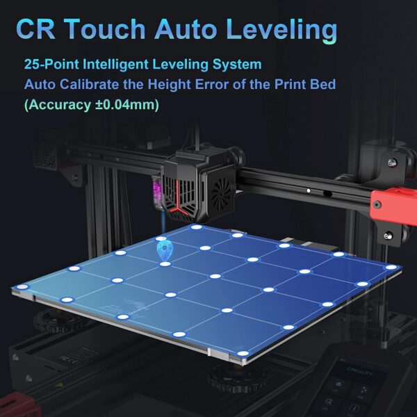 Creality Ender 3 Max Neo 3D Printer, Upgrade Large Size FDM 3D Printers with CR Touch Auto Leveling Bed, Filament Sensor, Z-axis Double Screw, Printing Size 11.8x11.8x12.5 inch - immagine 2