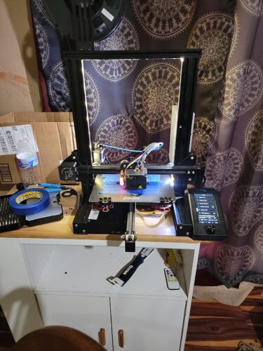 Creality Ender 3 3D Printer Fully Open Source with Resume Printing All Metal Frame FDM DIY Printers with Resume Printing Function 220x220x250mm 948 photo review