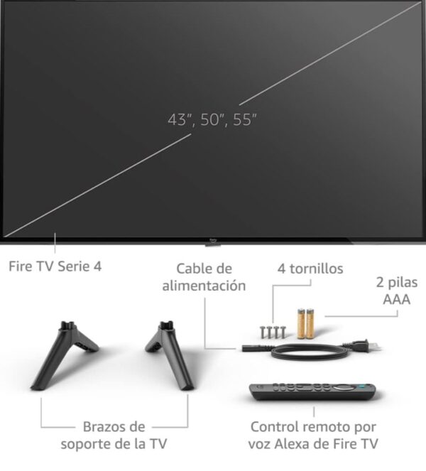 Televisión inteligente Amazon Fire TV Serie 4 de 55” en 4K UHD - immagine 8