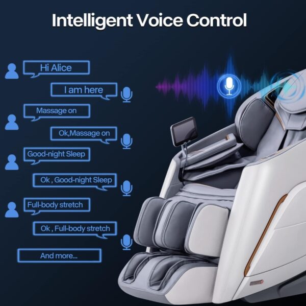 4.5 out of 5 stars 24Reviews iRest Zero Gravity Voice Control Massage Chair - immagine 7