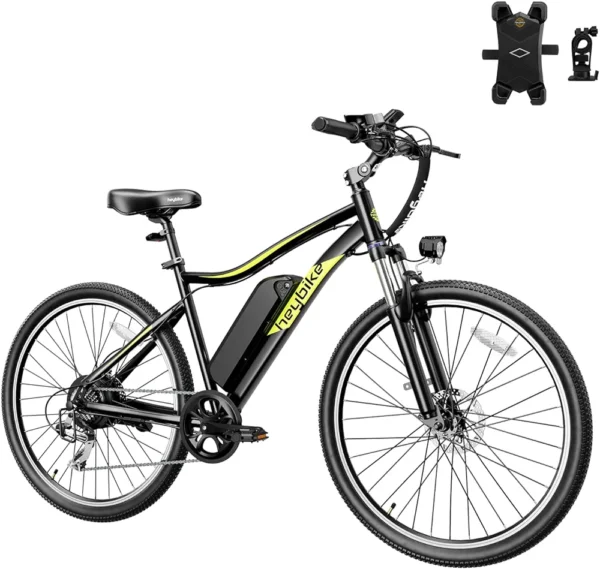 Heybike Race Max Electric Bike for Adults with 750W Peak Motor, 28mph Max Speed, 600WH Removable Battery Ebike, 27.5" Electric Mountain Bike with 7-Speed and Front Suspension