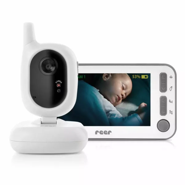 Reer BabyCam L Video Baby Phone Baby Phone Camera Color Screen Range up to 300m