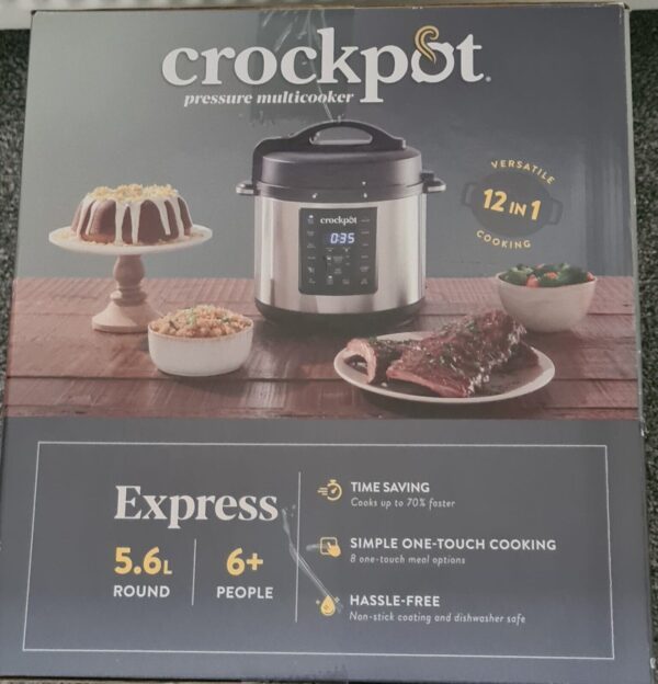 Crock-Pot Turbo Express CSC062 5.6L Pressure Multicooker